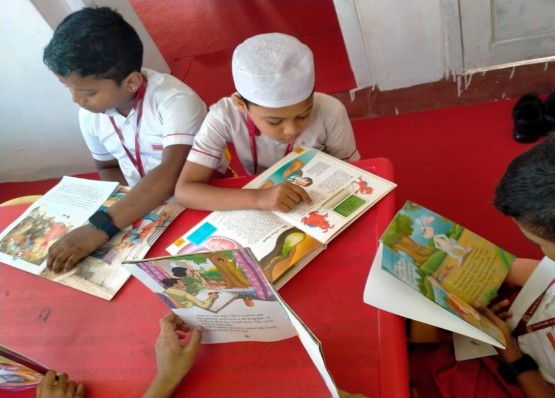Children enjoying activities in Smartkidz classroom